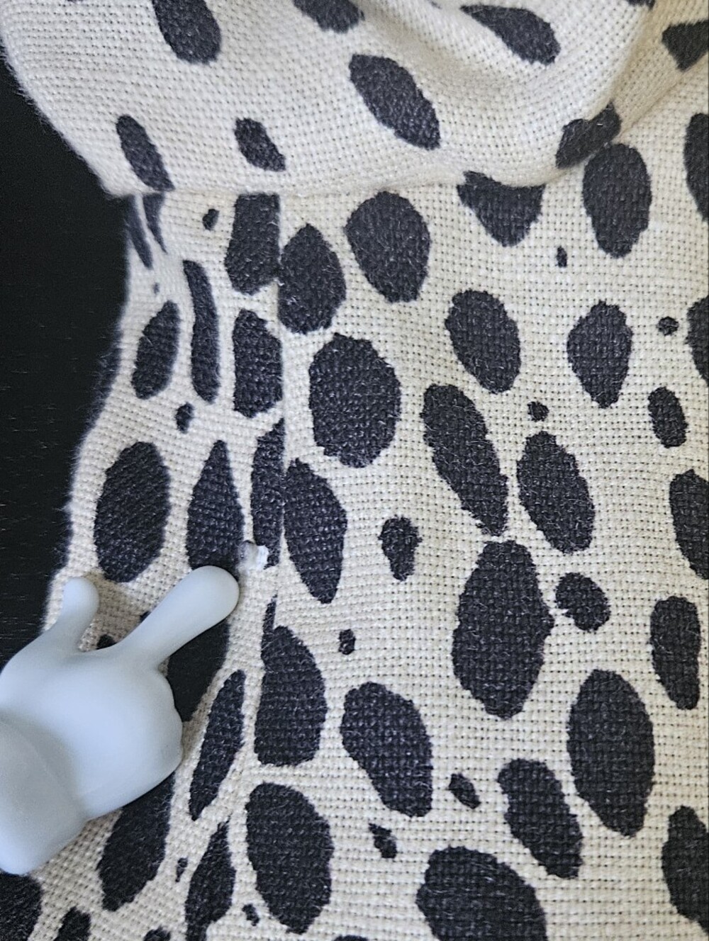 Emerson Fry Linen Leopard Print London Coat Size 8 - Picture 11 of 11